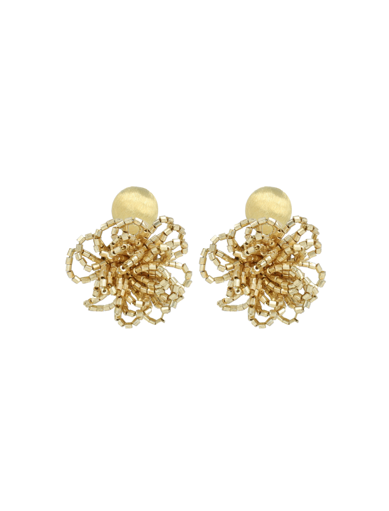 Gouden Oorbellen Knotted Element S Maerle