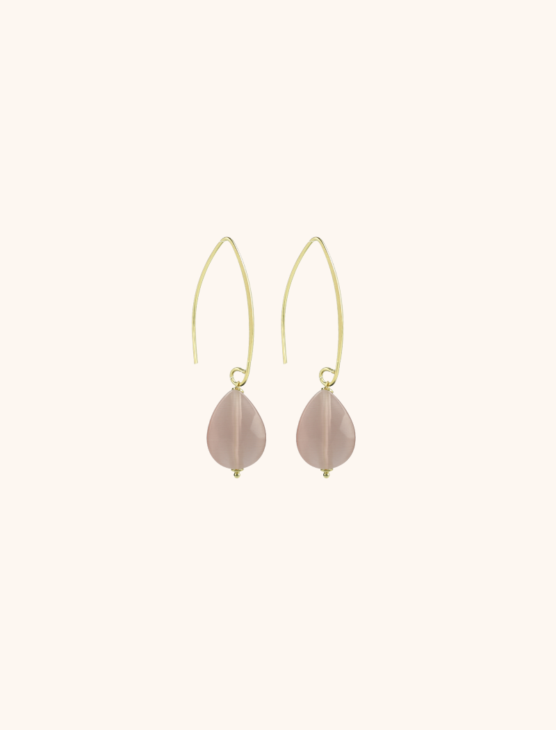 Metallrosa Ohrringen Drop Slott-theme.productDescriptionPage.SEO.byTheBrand