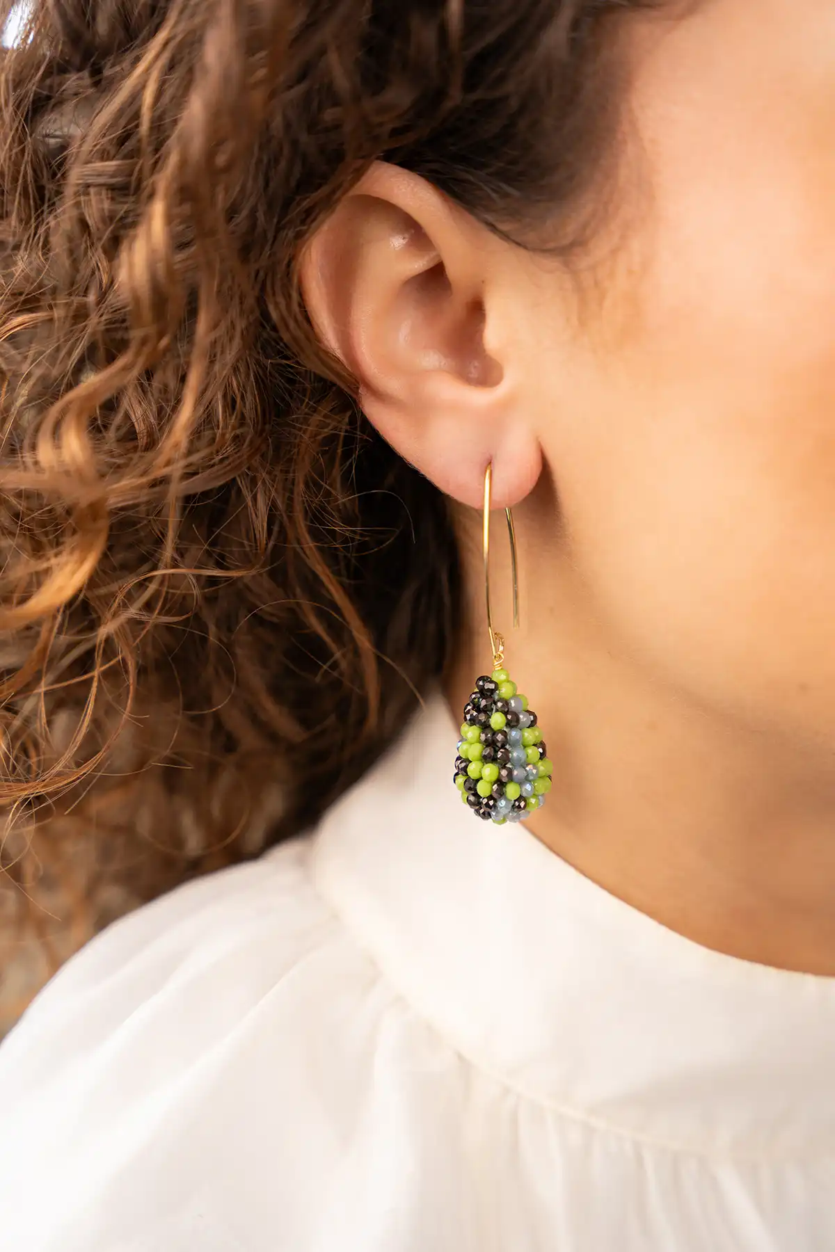 Bruine Mix Oorbellen Amy Cone XSlott-theme.productDescriptionPage.SEO.byTheBrand