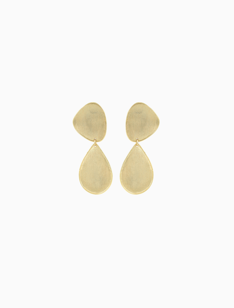 Classic Ohrringe Clara Stone Shape Drop Double