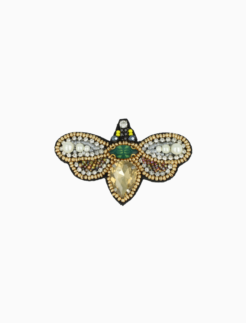 Brosche The Golden Bee L