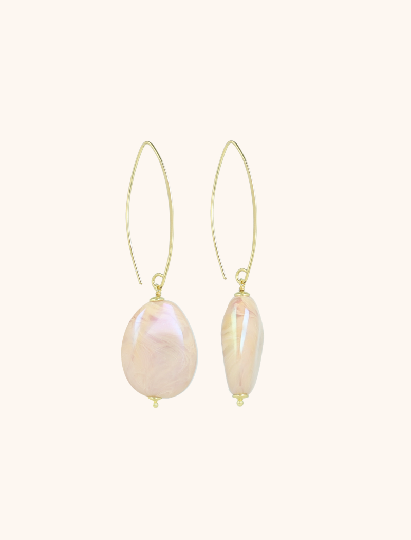 Holo Ivory Oorbellen Amber Squeezed Droplott-theme.productDescriptionPage.SEO.byTheBrand