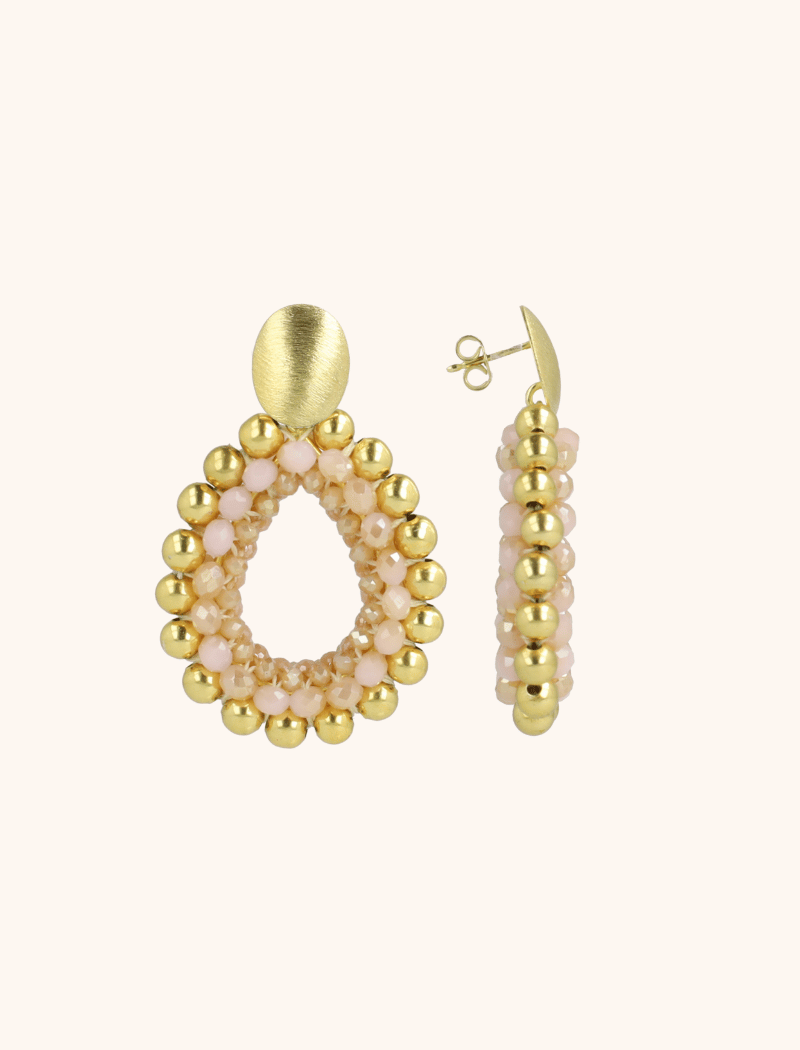 Beige Oorbellen Nouk Druppel Deluxe Mlott-theme.productDescriptionPage.SEO.byTheBrand