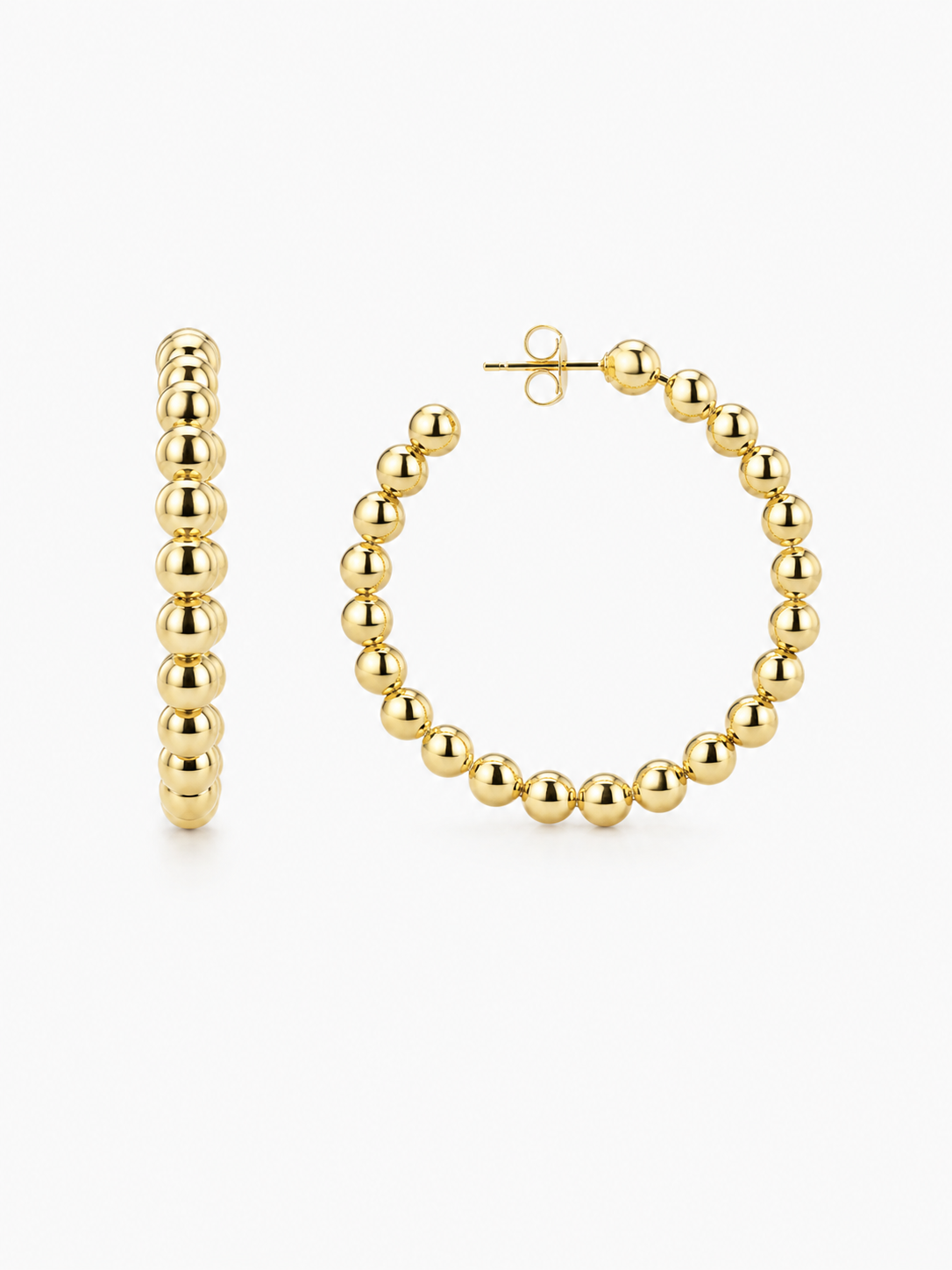 BRASS - Gold hoop Creole Ball