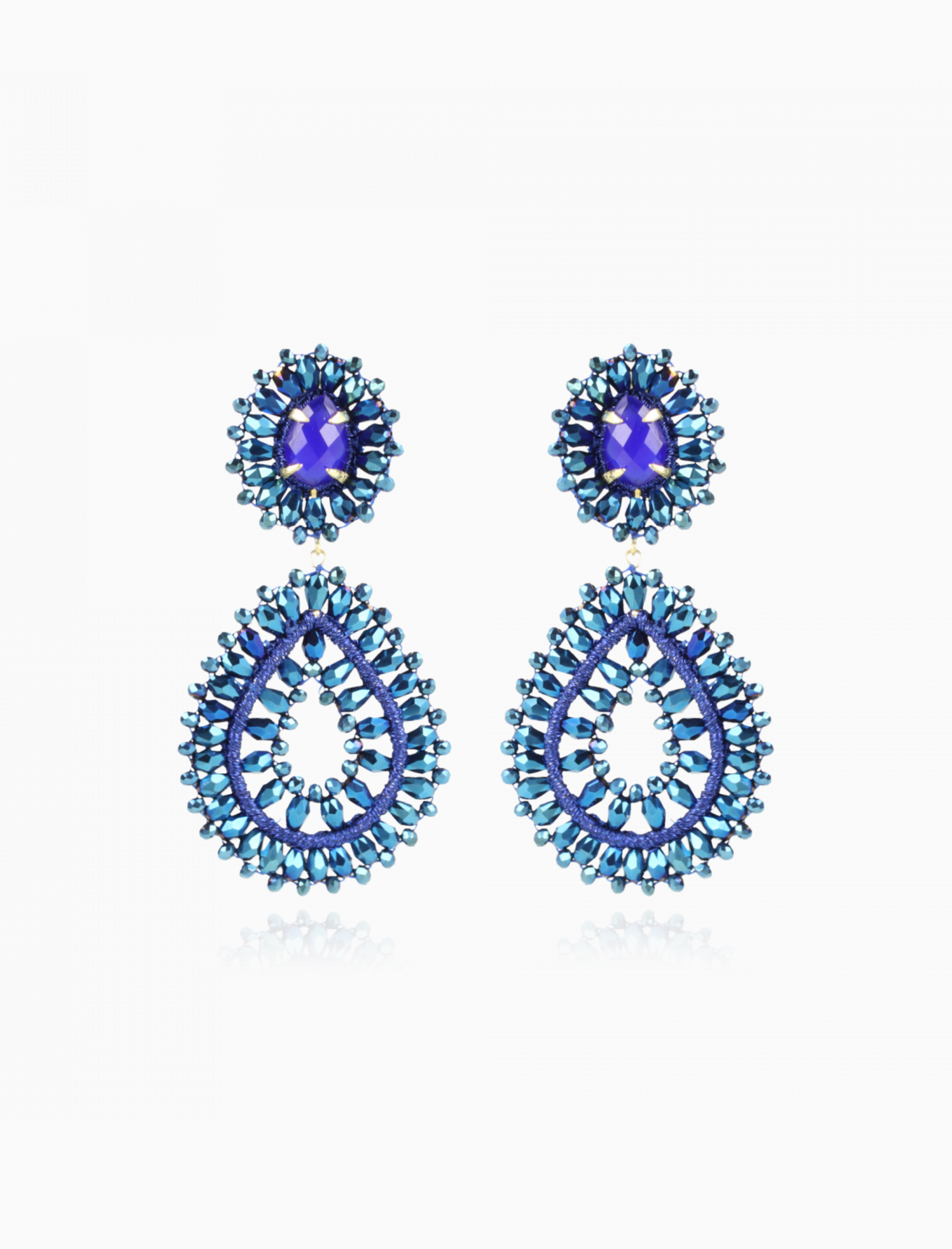 Disco Blau Ohrringe Apollo