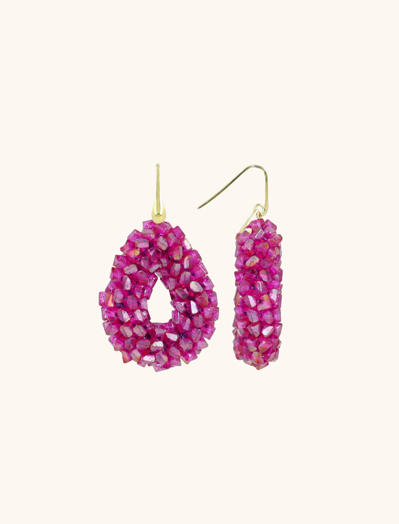 Fuchsia Ohrringe Marieke Drop S Raw  lott-theme.productDescriptionPage.SEO.byTheBrand
