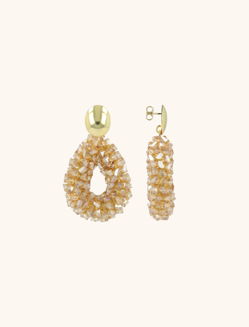 Beige Oorbellen Marieke Drop S Raw lott-theme.productDescriptionPage.SEO.byTheBrand
