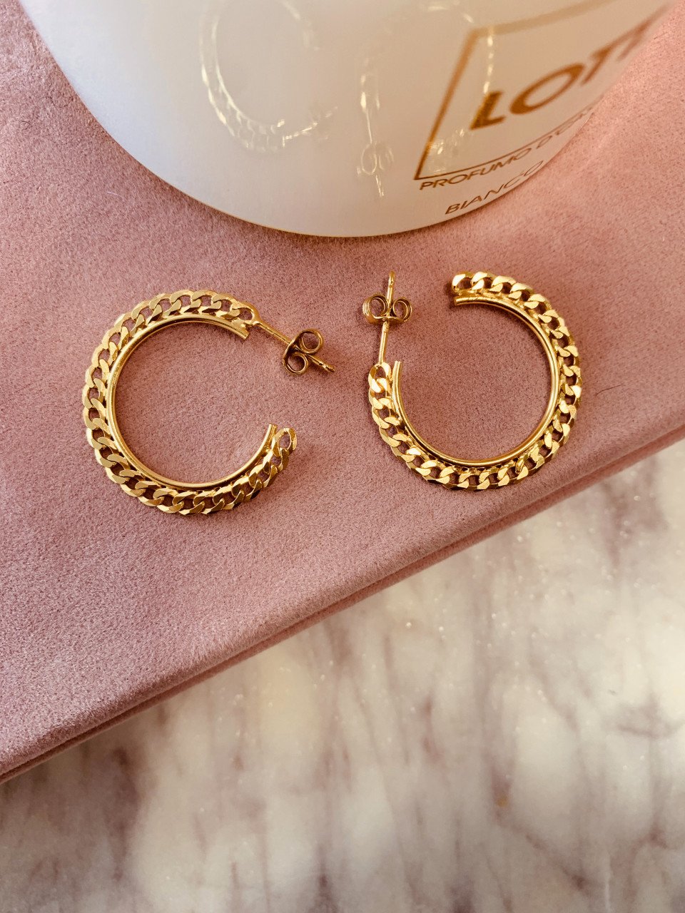 Classic creool chain S oorbellen