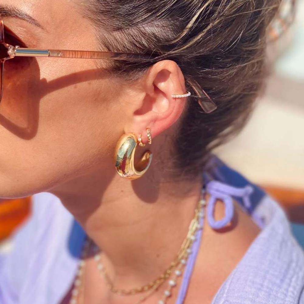Classic Earrings creole Charlie