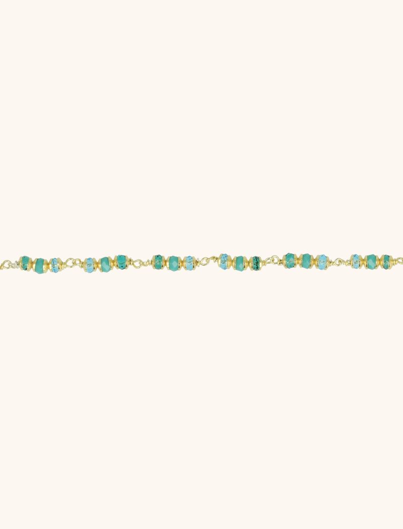 Goldfarbene Armband Light Ocean Glasberry Slott-theme.productDescriptionPage.SEO.byTheBrand