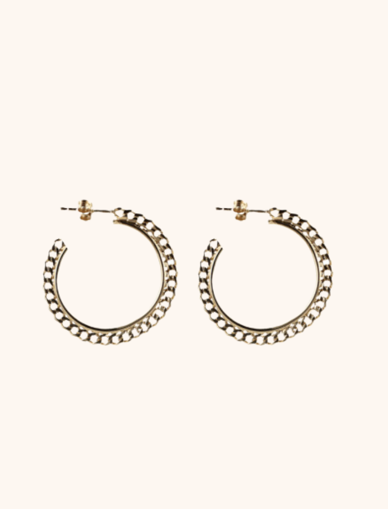 Classic creool chain S oorbellen
