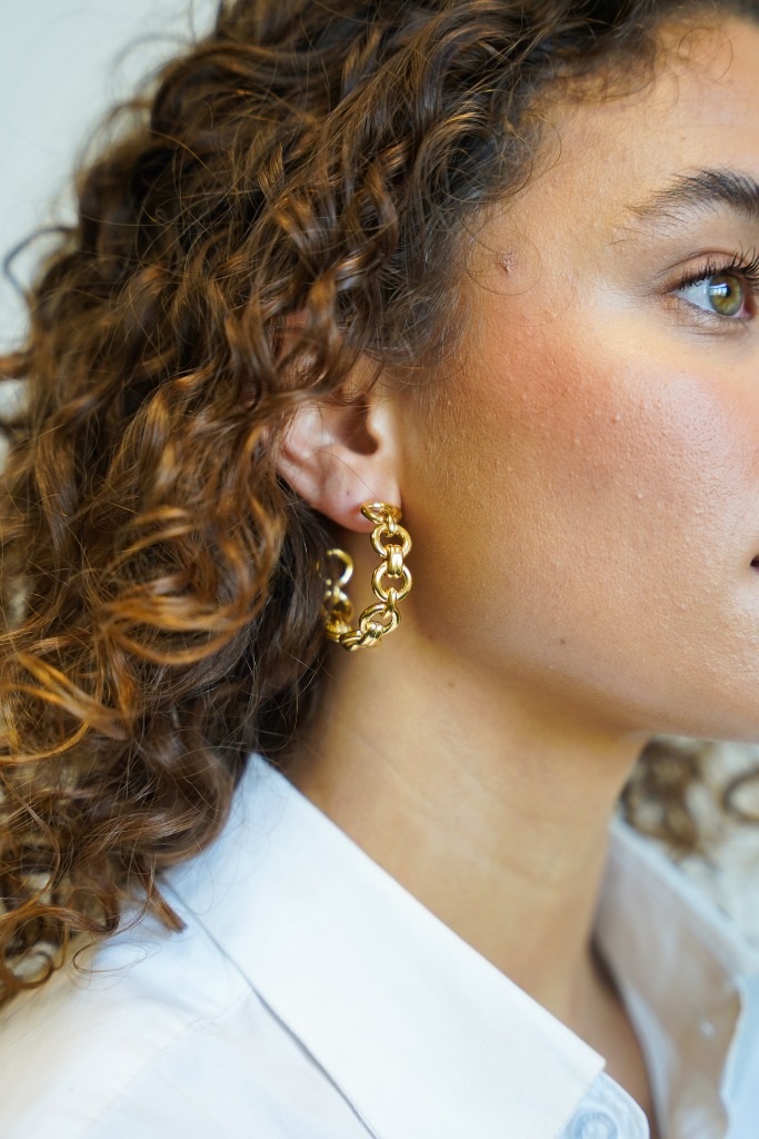 Classic Earrings Abby Buckle L