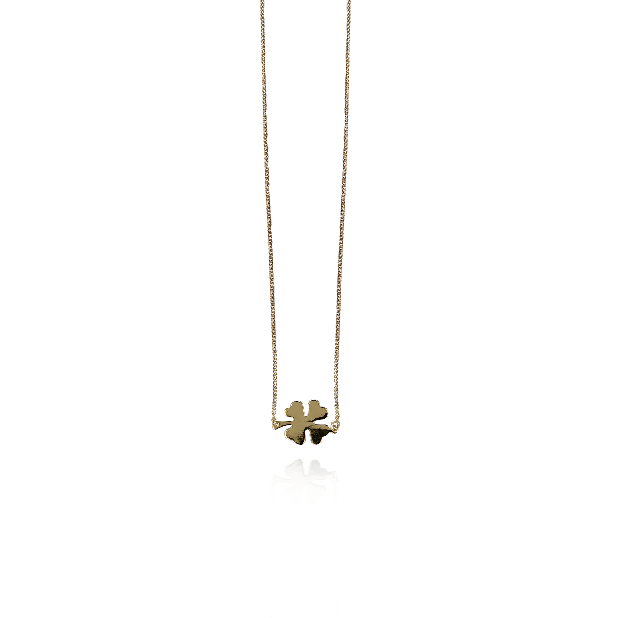 Symbool ketting gesloten klaver