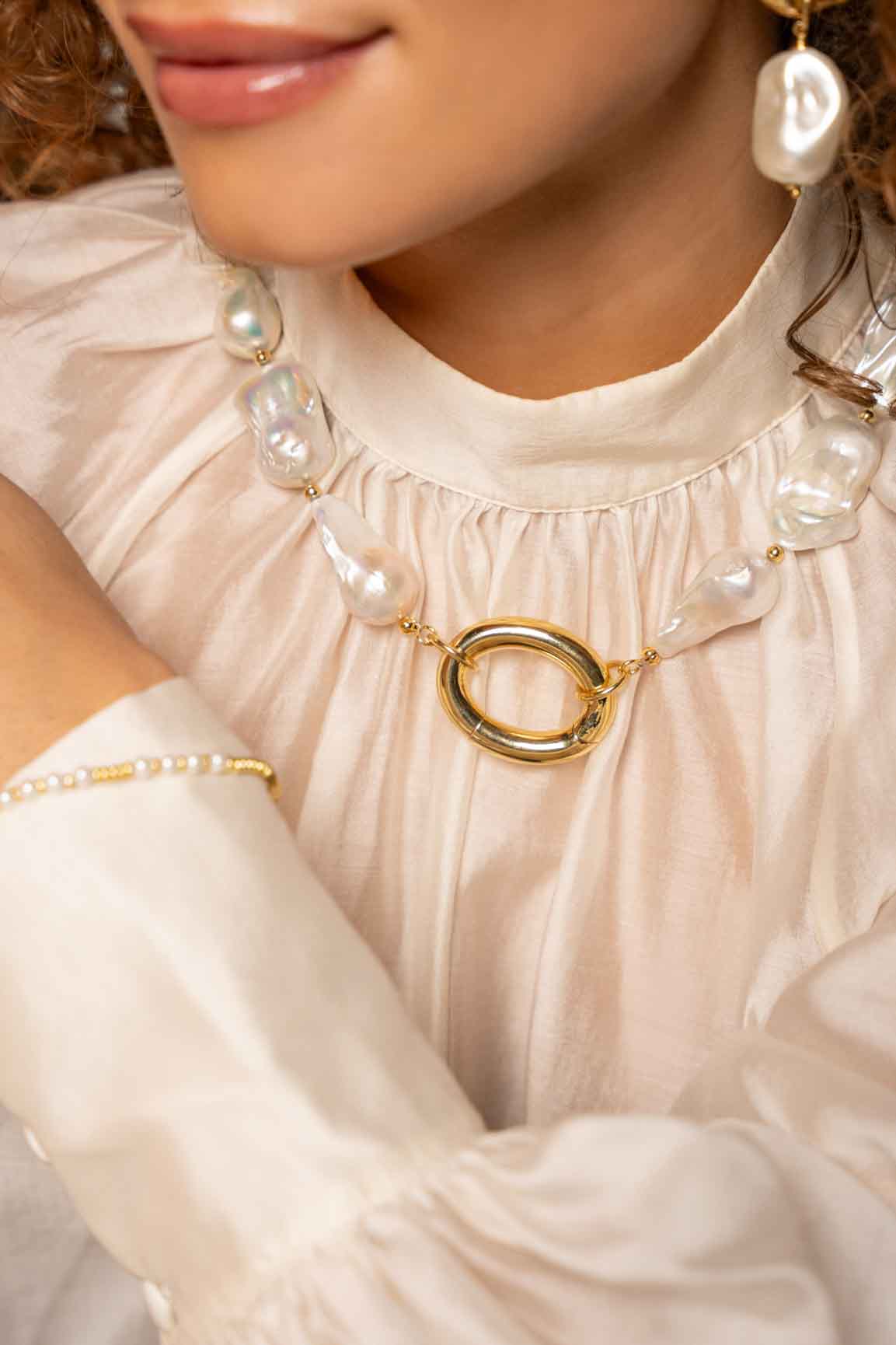 Pearl necklace Joelle XXL 