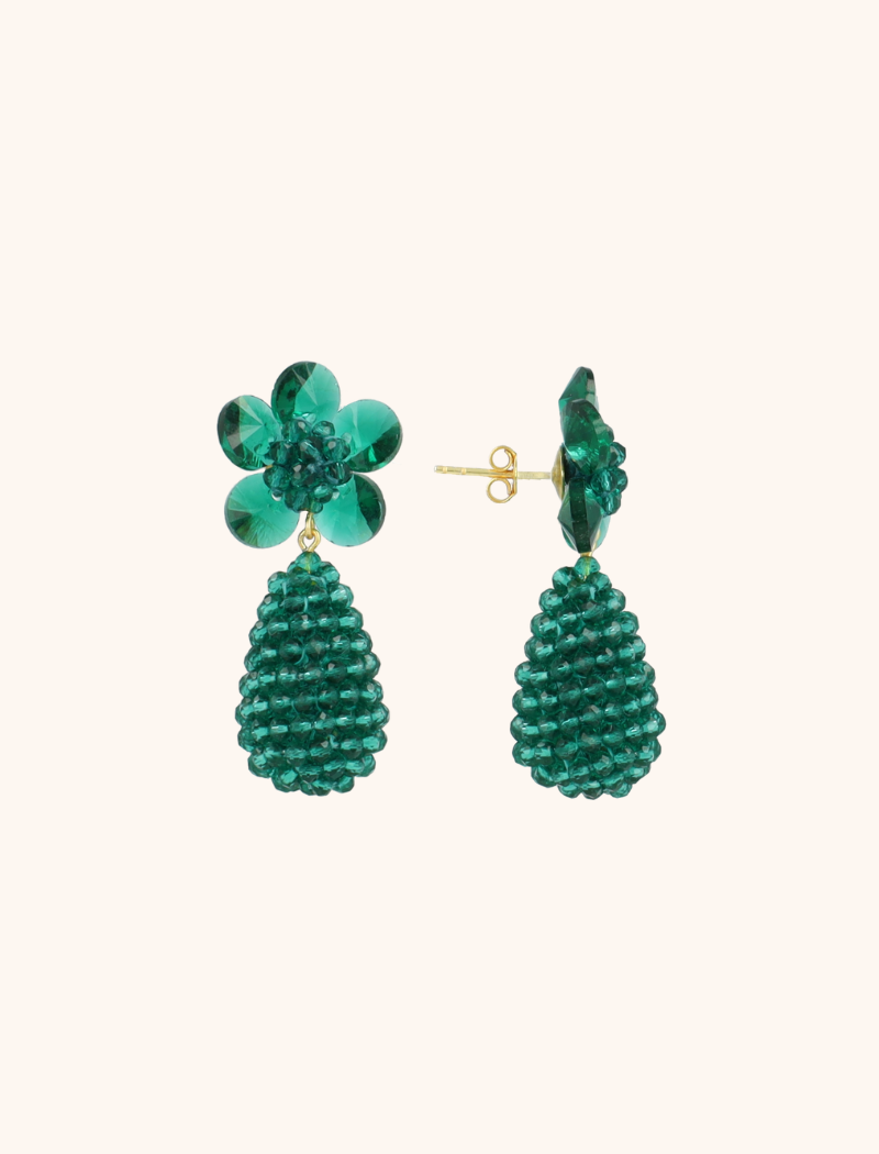 Green Earrings Amy Cone XS - Flowerlott-theme.productDescriptionPage.SEO.byTheBrand
