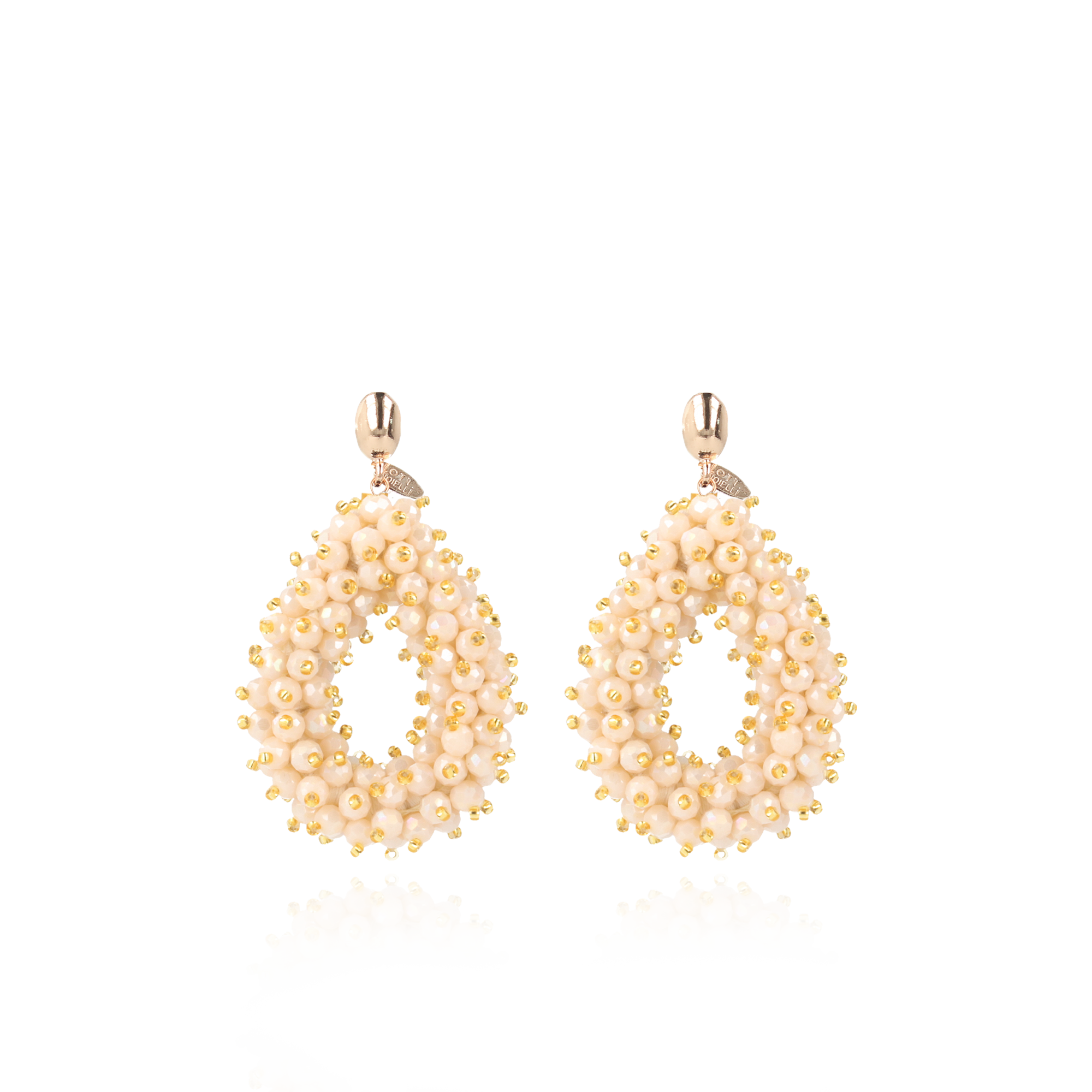 Crème Oorbellen Louise Double Stones Drop Llott-theme.productDescriptionPage.SEO.byTheBrand