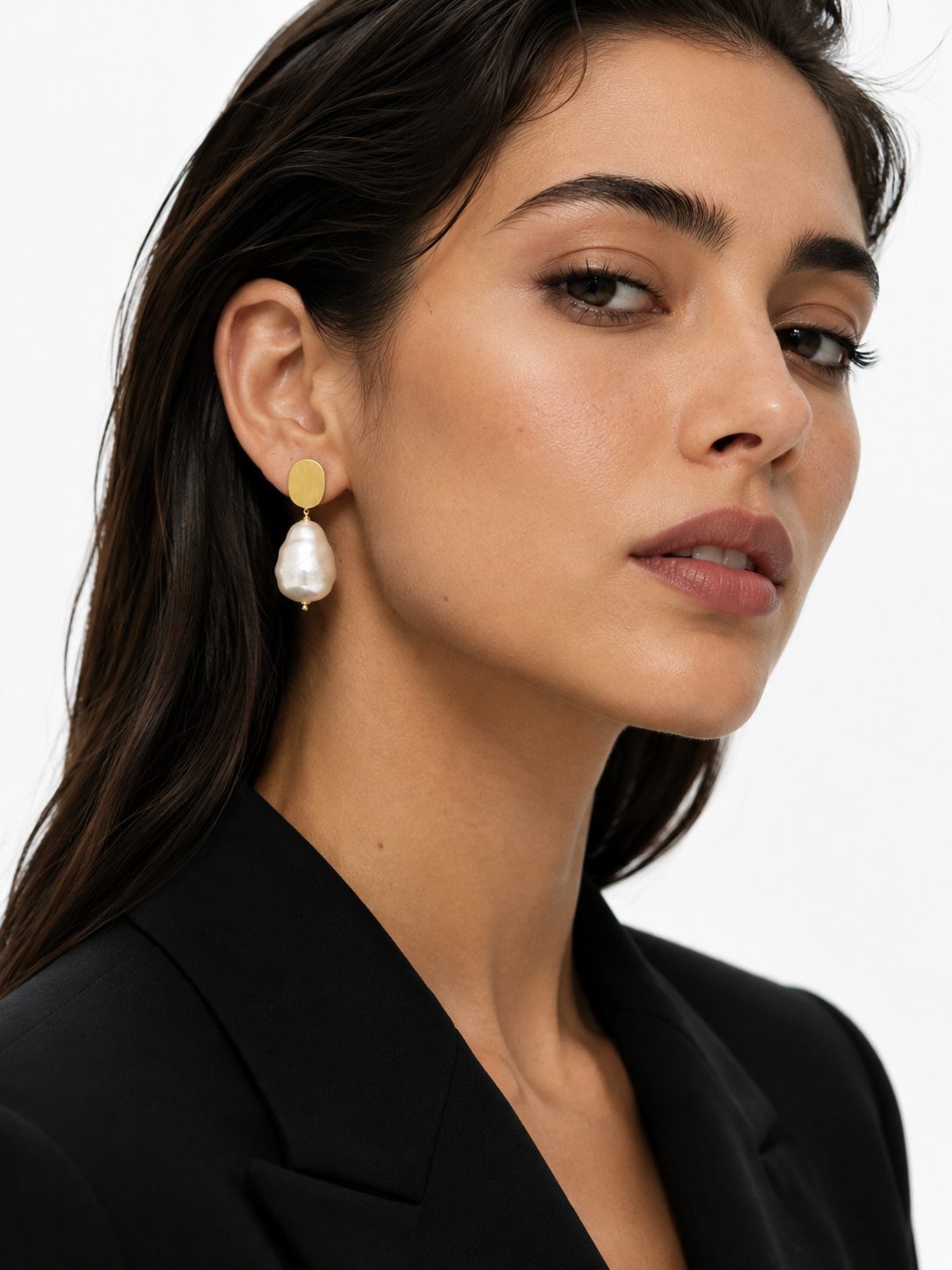 Brass - Gold Pearl Mother Earth L Pearl