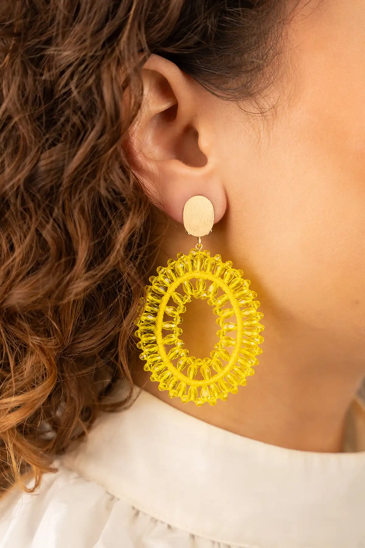 Lime oorbellen Noa ovaal L cliplott-theme.productDescriptionPage.SEO.byTheBrand
