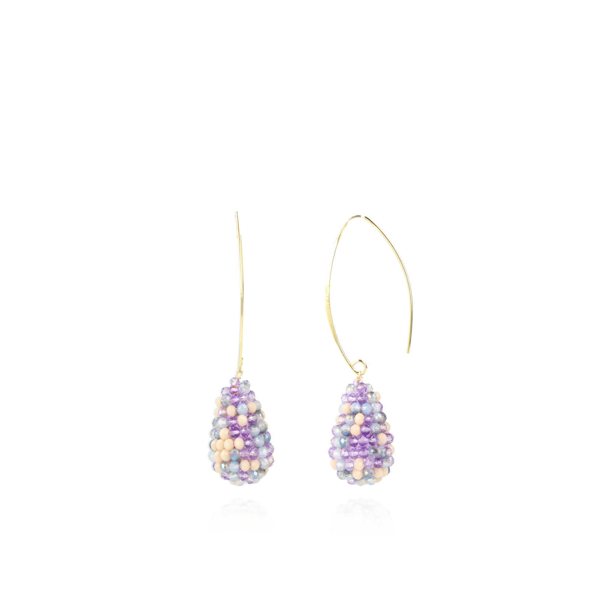 Mixed Paarse Oorbellen Amy Glassberry Cone Slott-theme.productDescriptionPage.SEO.byTheBrand