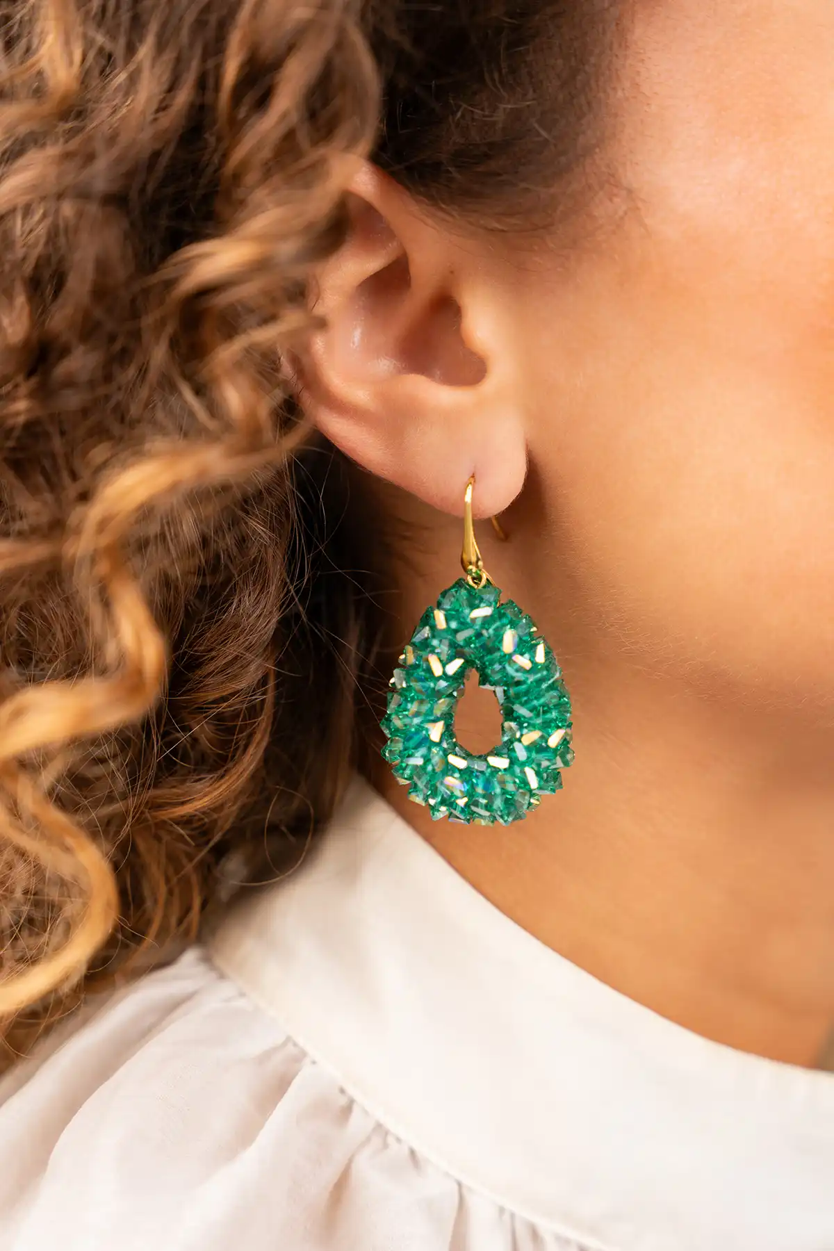 Emerald Earrings Marieke Drop S Rawlott-theme.productDescriptionPage.SEO.byTheBrand