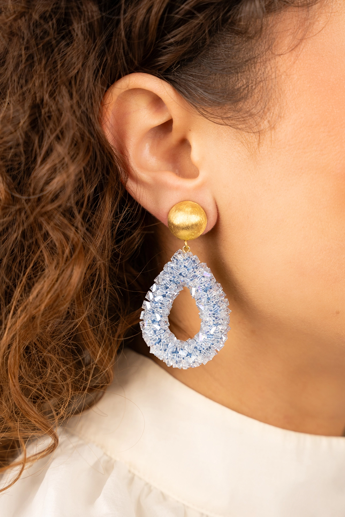 Ice Blue Earrings Marieke Drop L Raw Cliplott-theme.productDescriptionPage.SEO.byTheBrand
