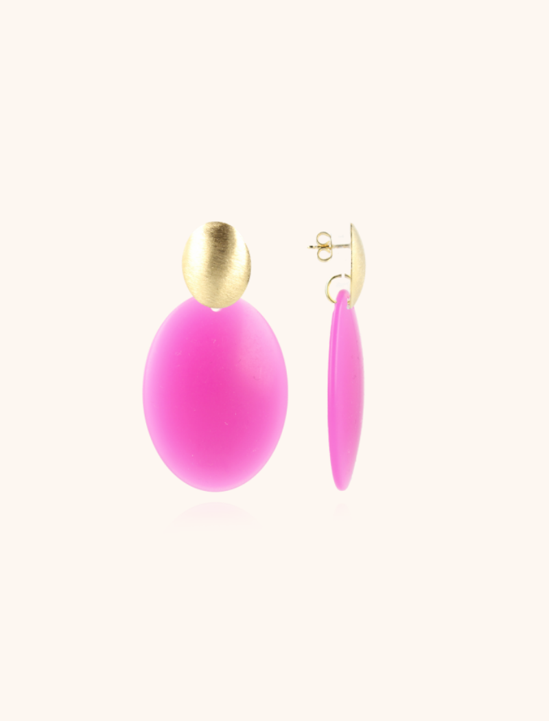 Fuchsia Earrings Celia Bugle 