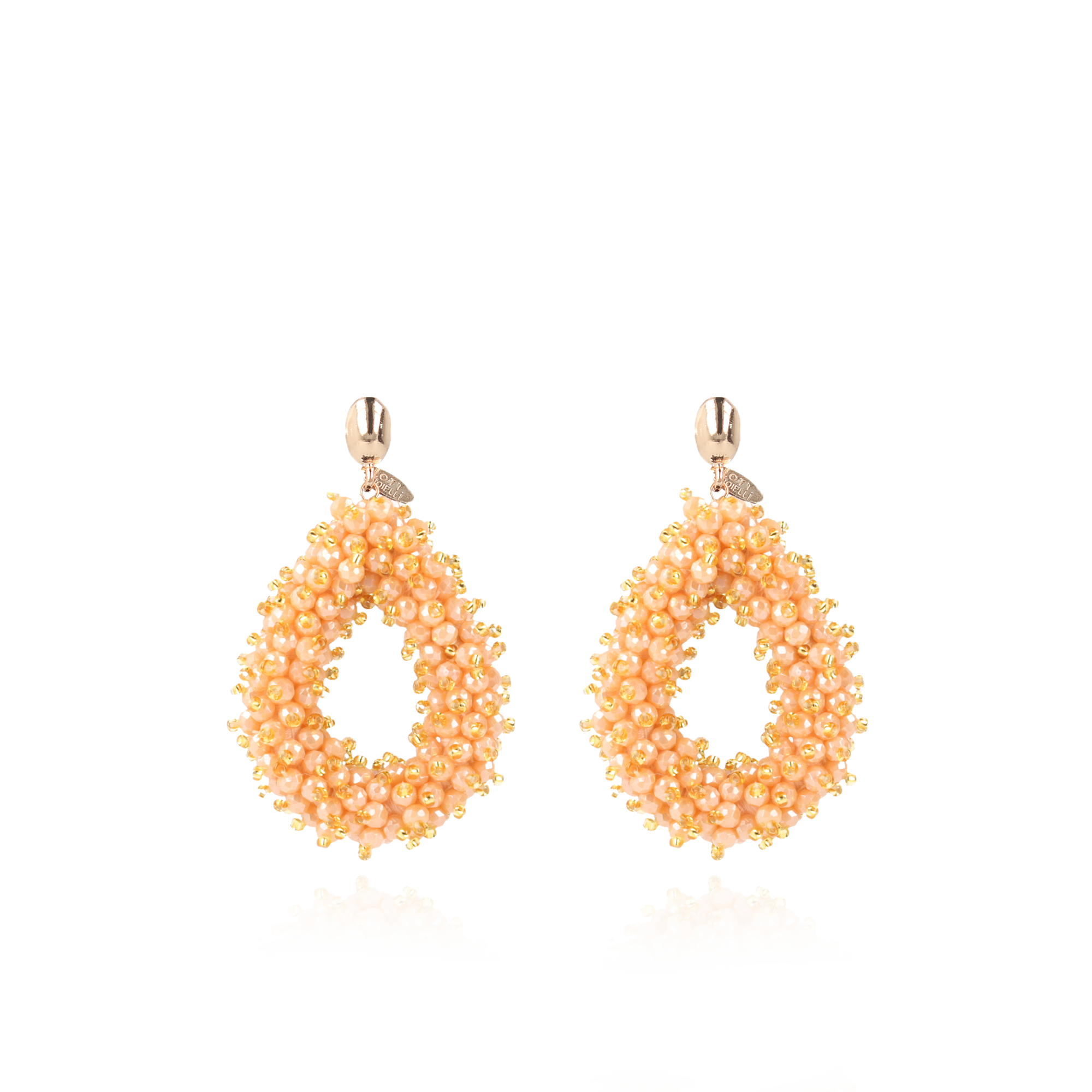 Oranje Oorbellen Louise Double Stones Drop Llott-theme.productDescriptionPage.SEO.byTheBrand