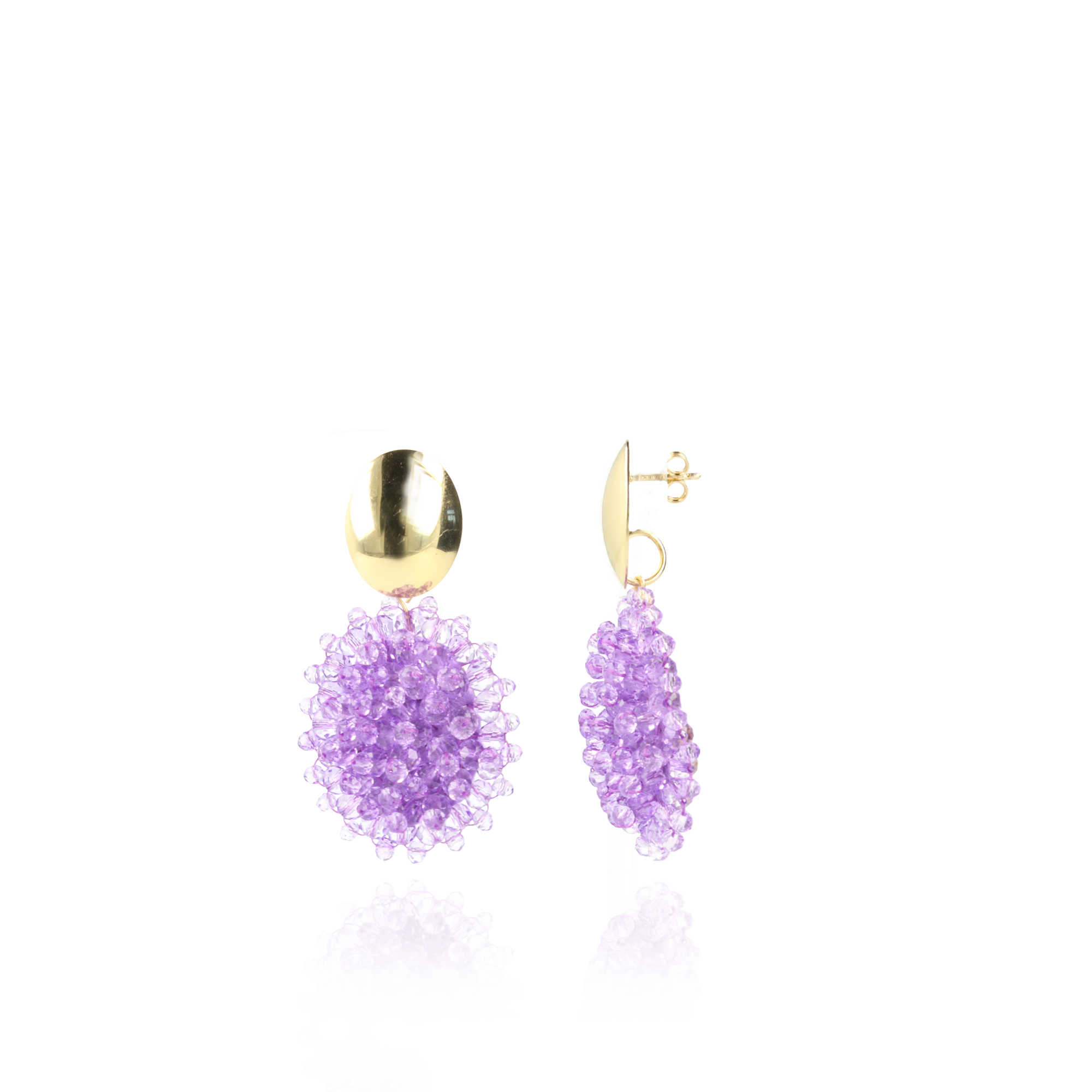 Licht Paarse Oorbellen Jazz Ovaal Slott-theme.productDescriptionPage.SEO.byTheBrand