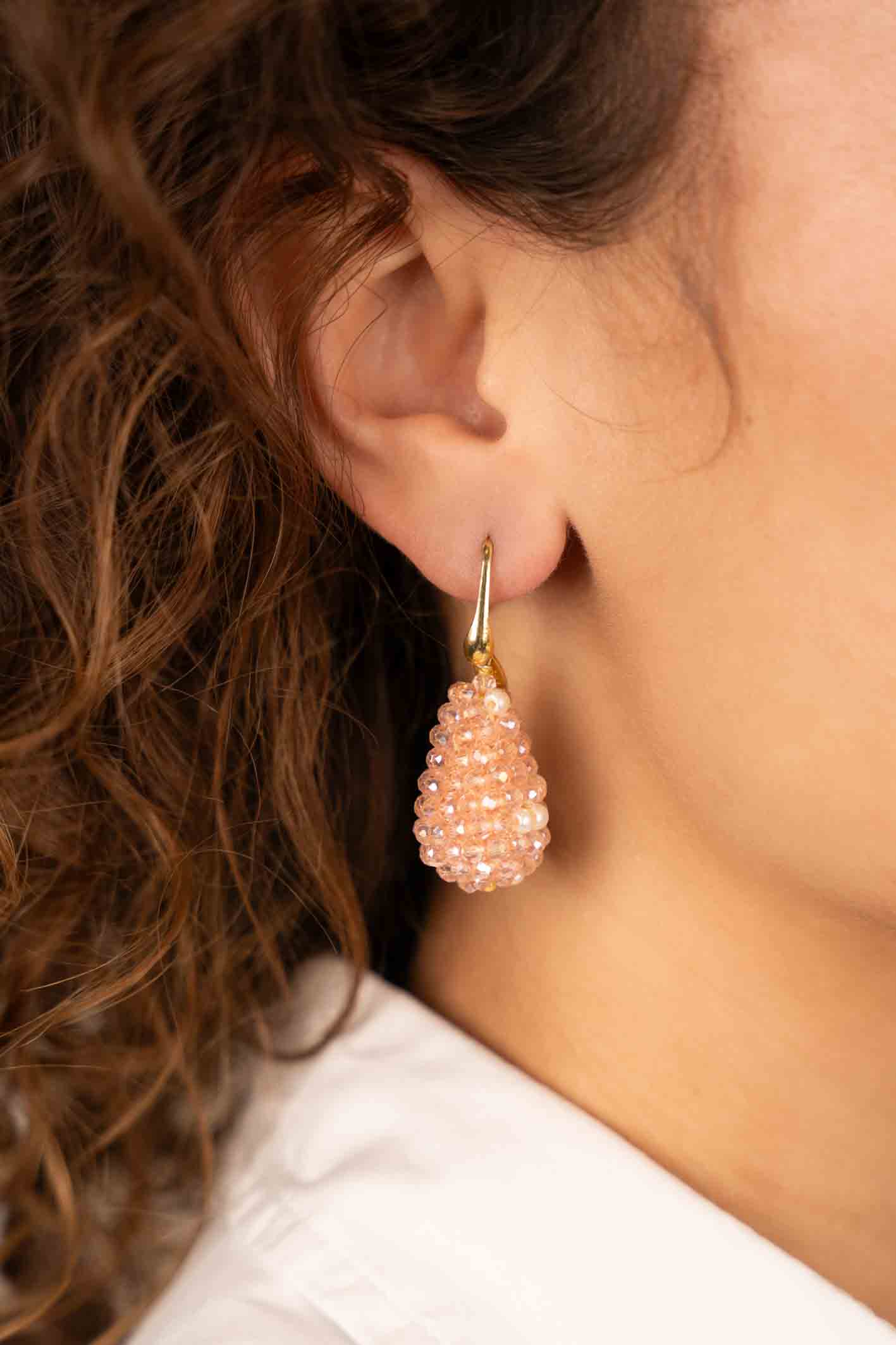 Pink Earrings Amy Cone S