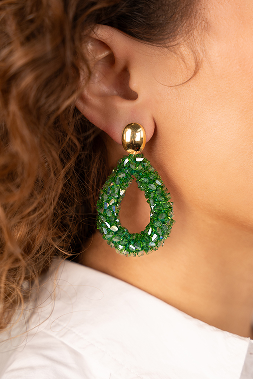 Groene Oorbellen Marieke Druppel L Rawlott-theme.productDescriptionPage.SEO.byTheBrand