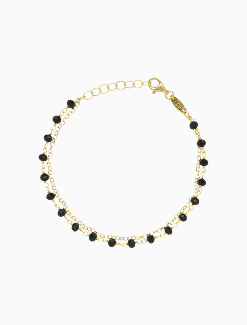 ener Rosenkranz, schwarzes Armband