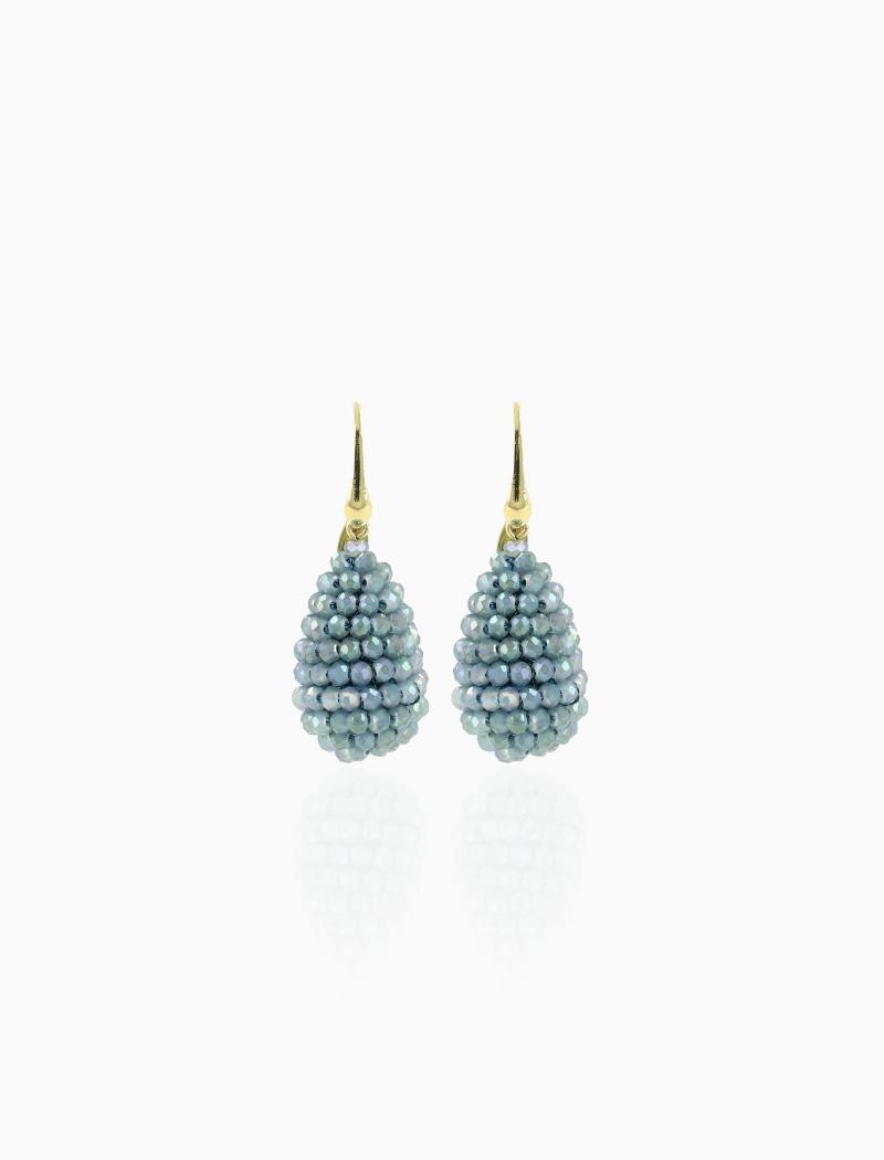 Blaue Ohrringe Cone S Amy