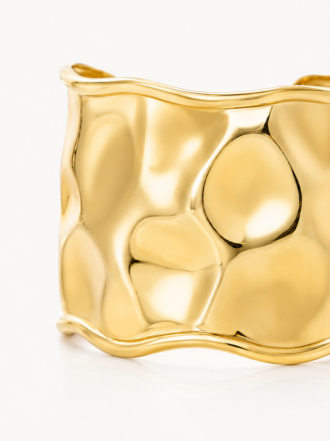 Calira - CL Bracelet Cuff XL - Soft Gold