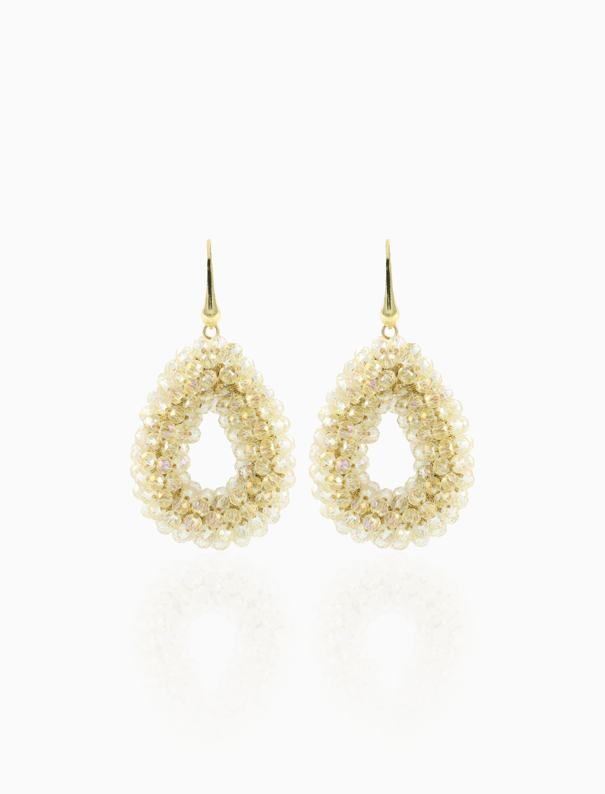 Ice Gouden Oorbellen Berry Druppel S