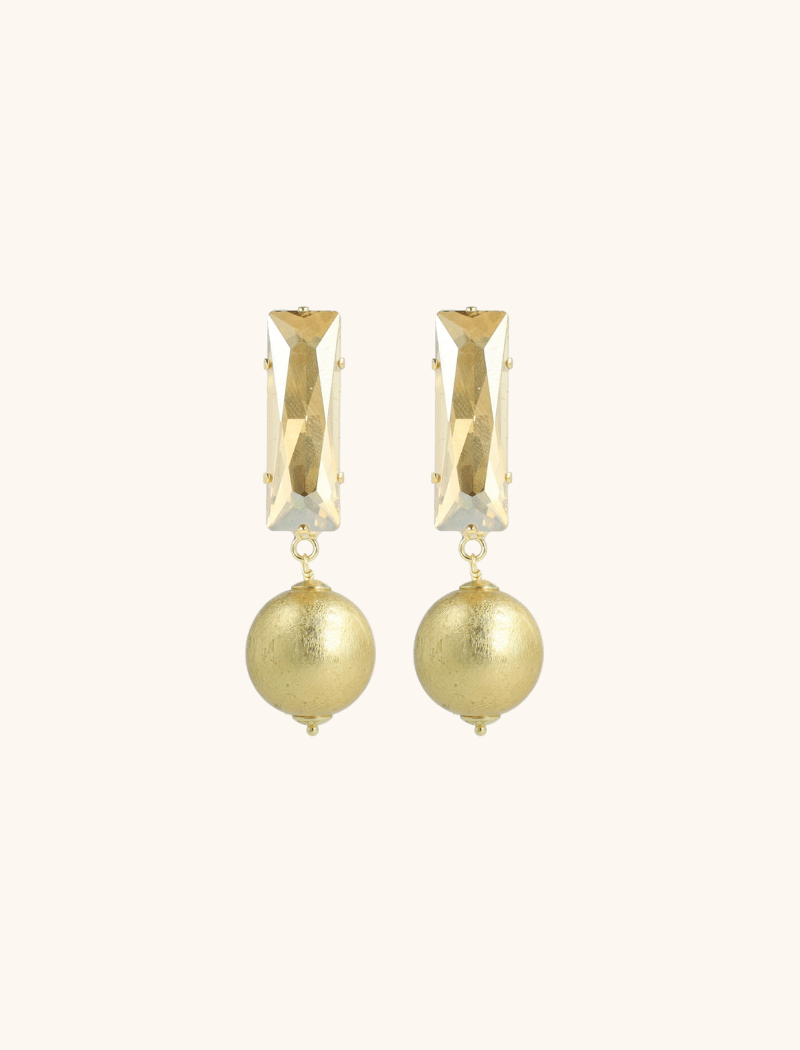Lilo Earrings Baguette L Shadow Ball