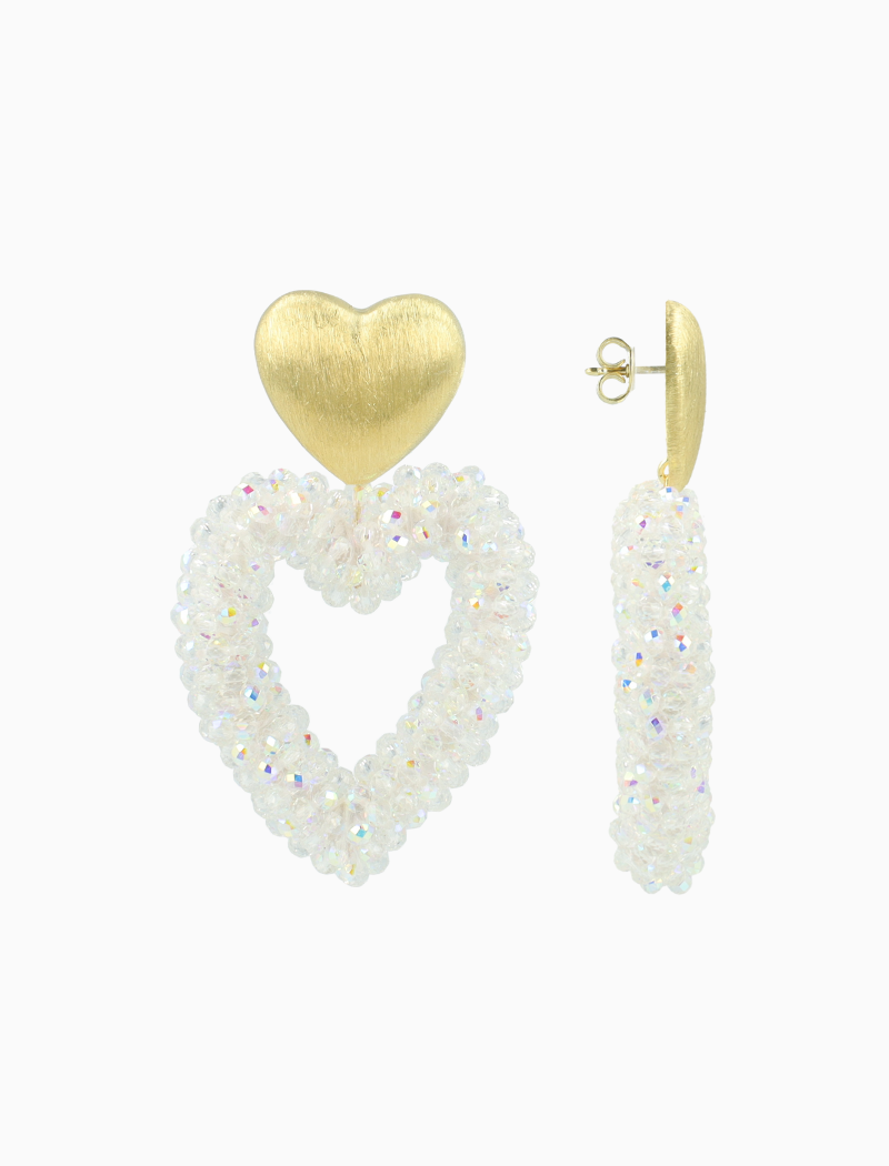 Holo Oorbellen Hart Valentina