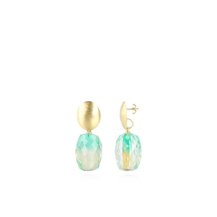 Geel groene oorbellen Romijn Quartz Llott-theme.productDescriptionPage.SEO.byTheBrand