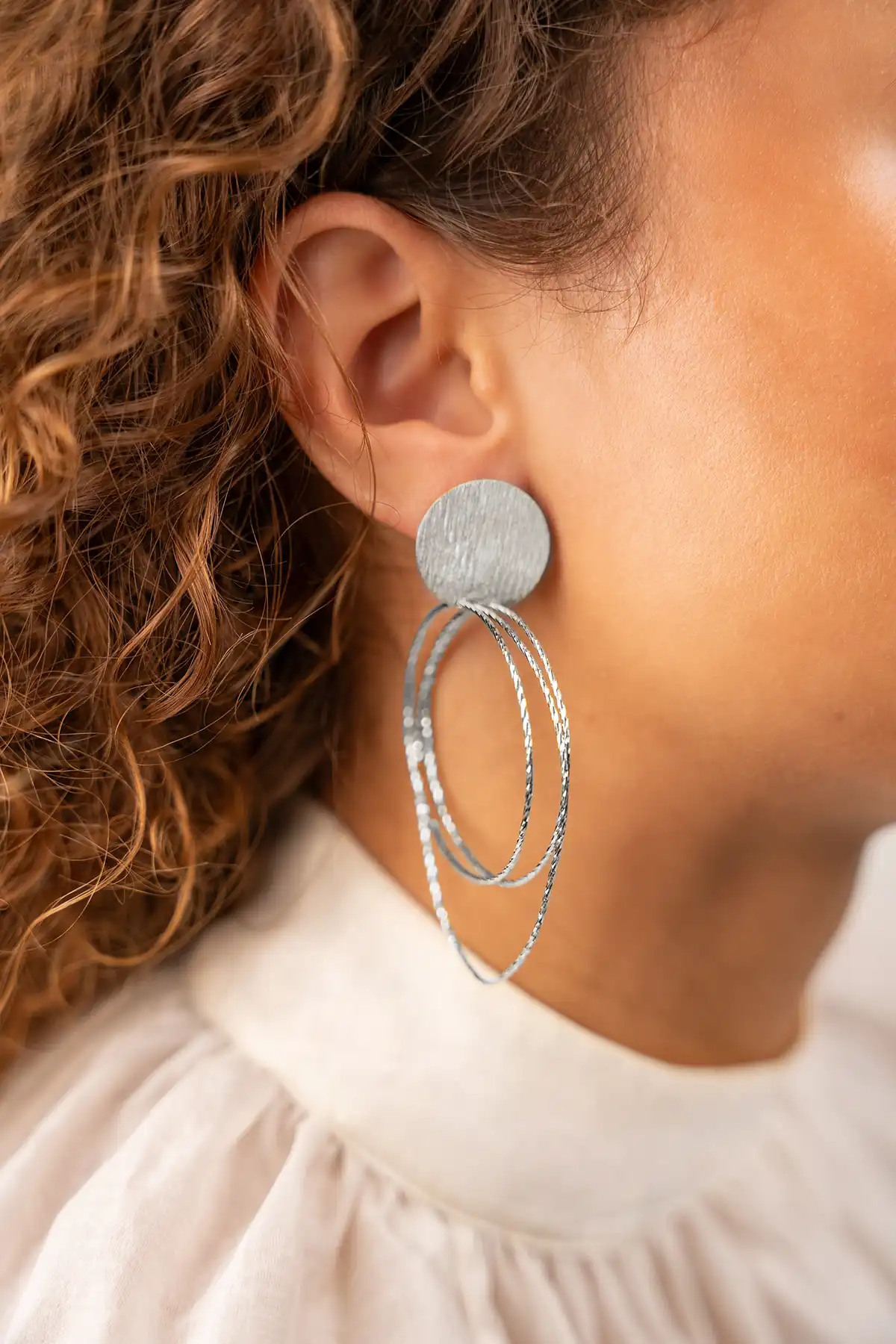 Classic earrings triple hoops glow XLlott-theme.productDescriptionPage.SEO.byTheBrand