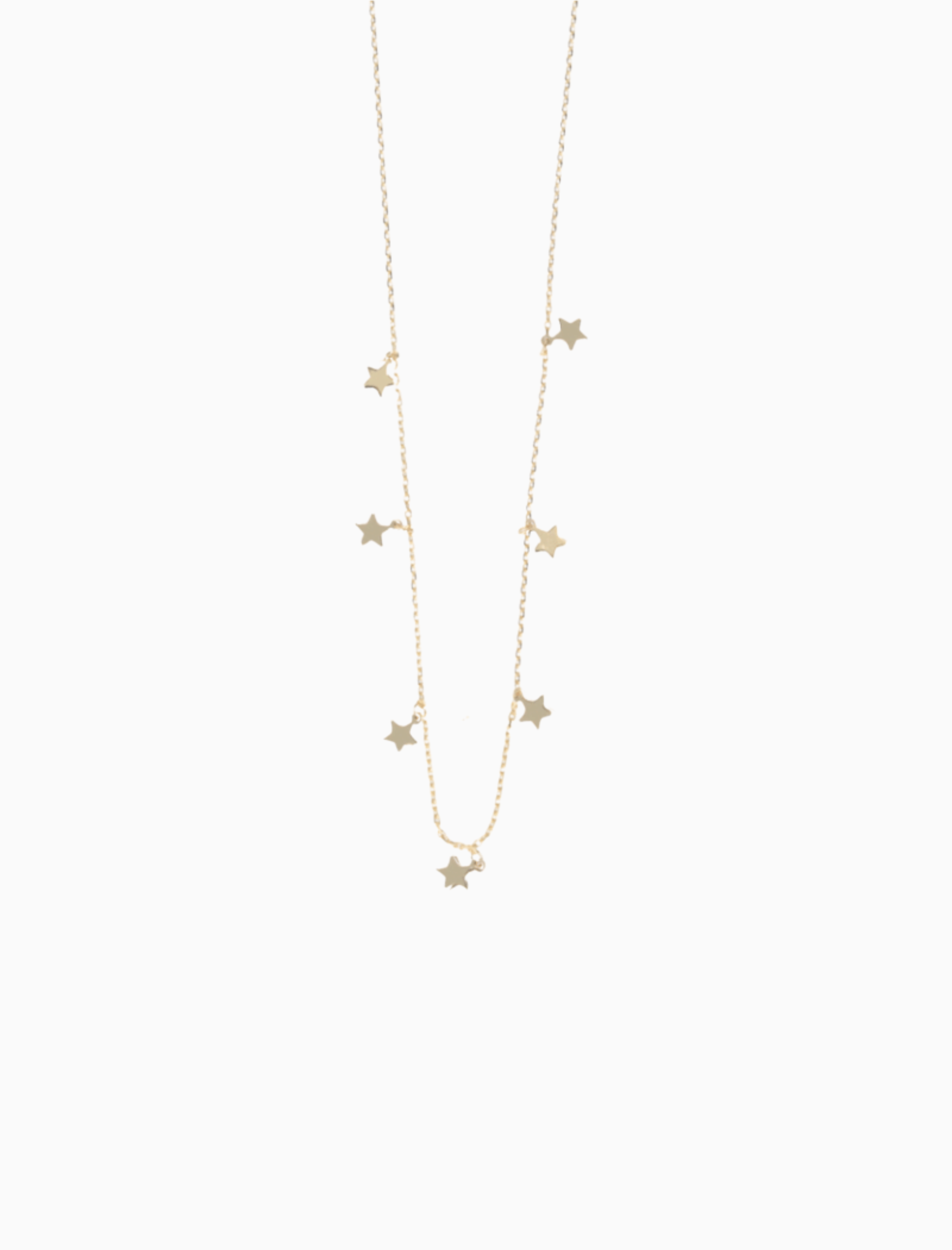 9 Karaat Ketting Sterre
