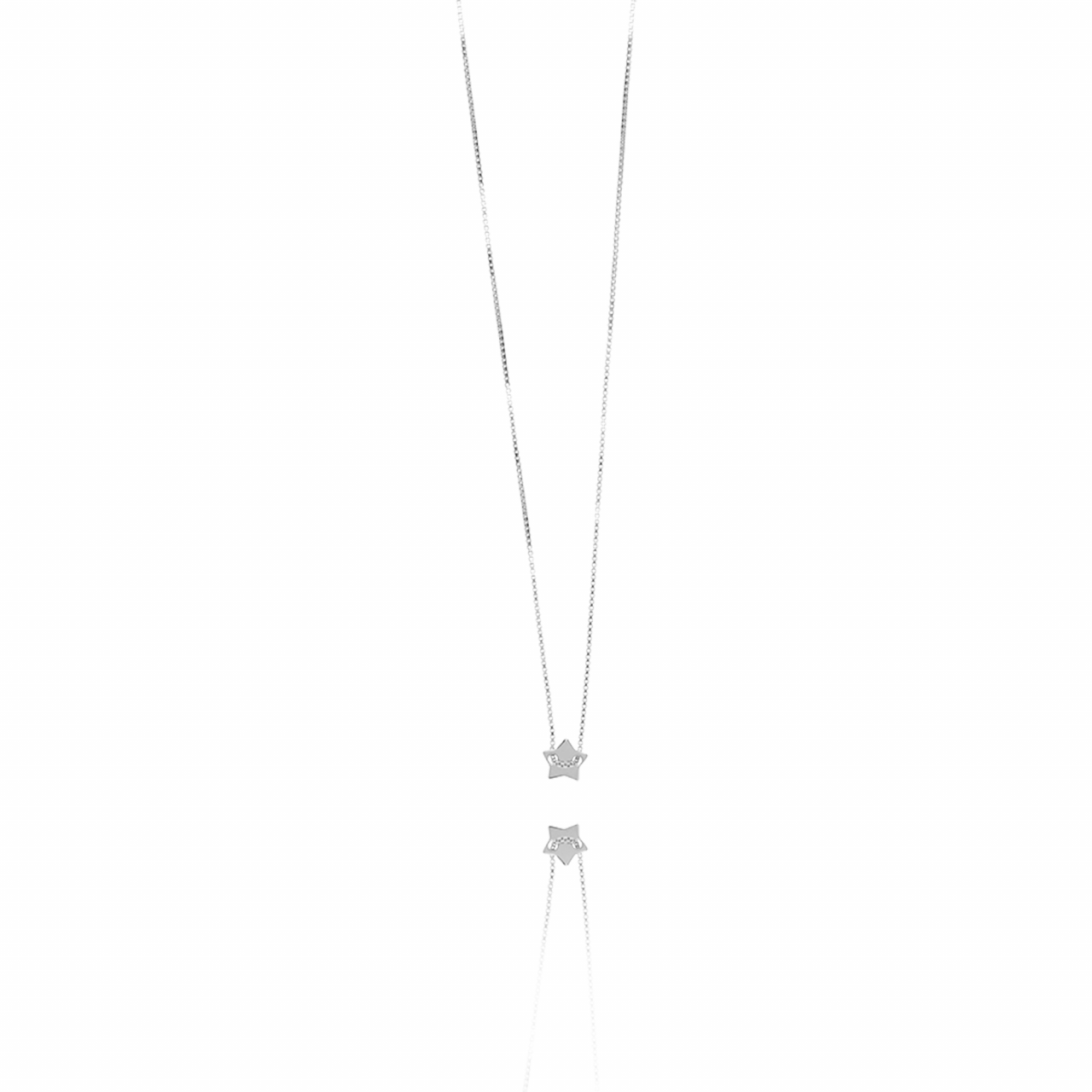 Symbol necklace star S 