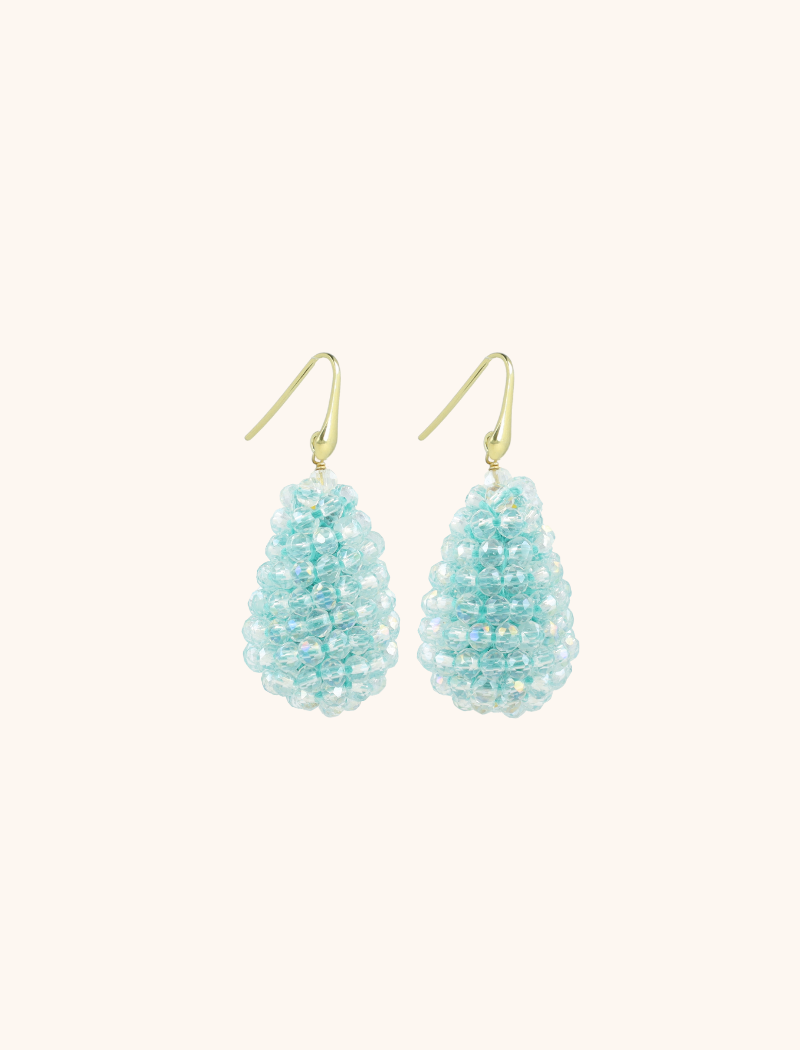 Aquamarin-Ohrringe Amy Cone S