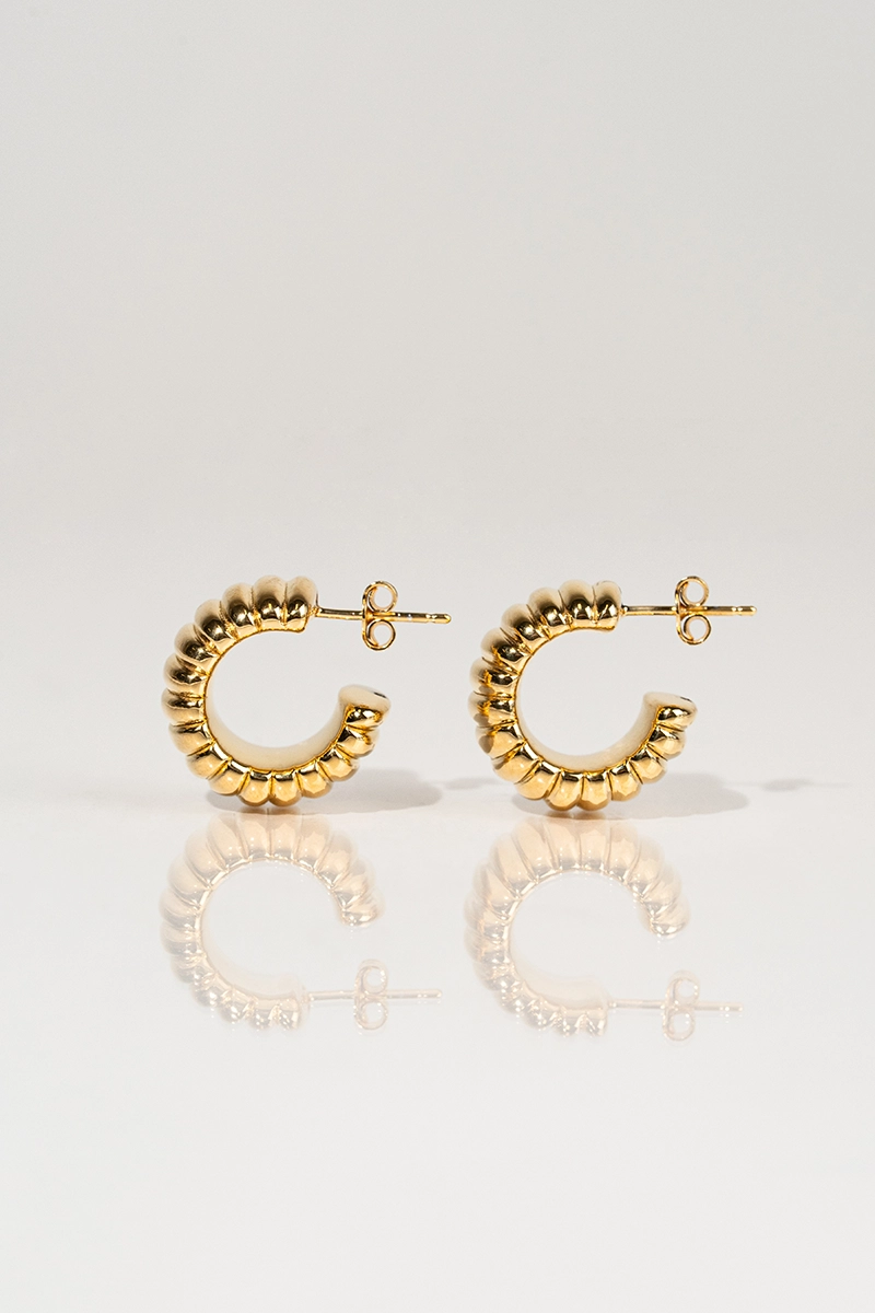 Classic Oorbellen Creool Bumps L