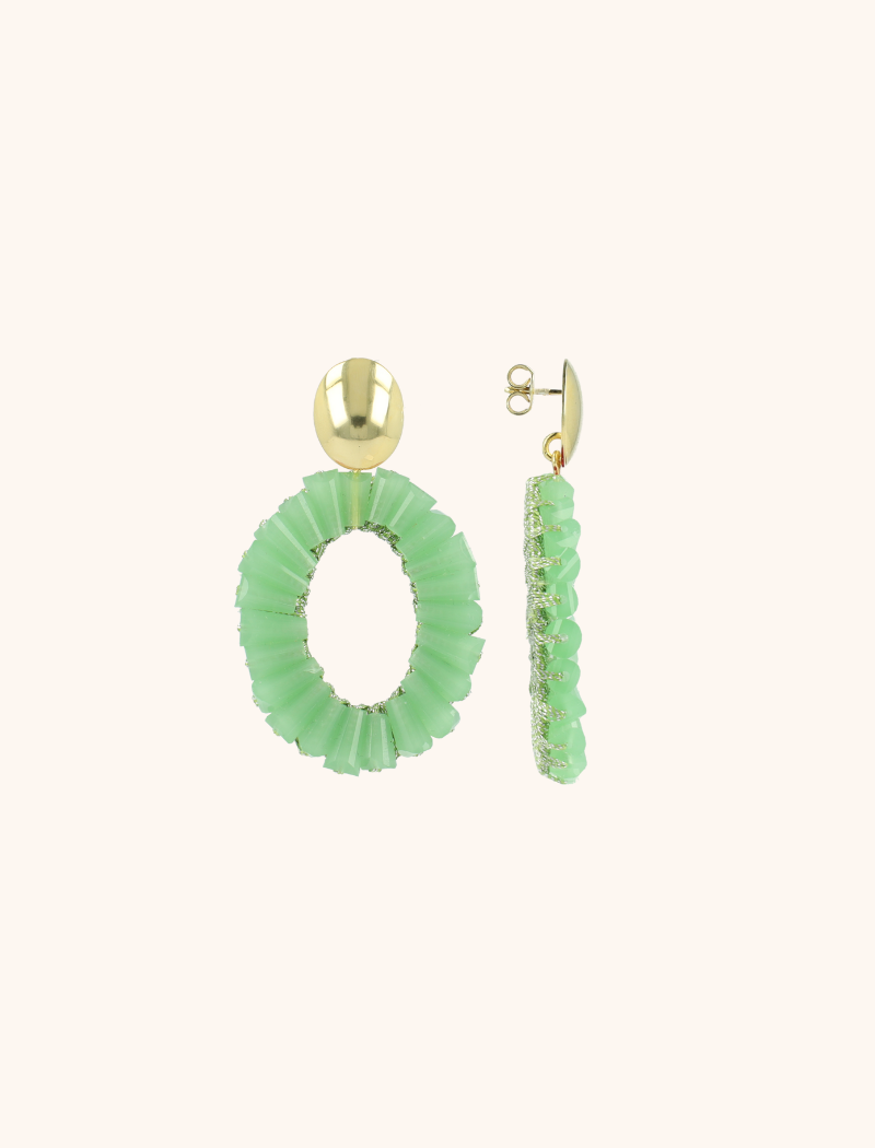 Lime Oorbellen Danee Ovaal Tubelott-theme.productDescriptionPage.SEO.byTheBrand