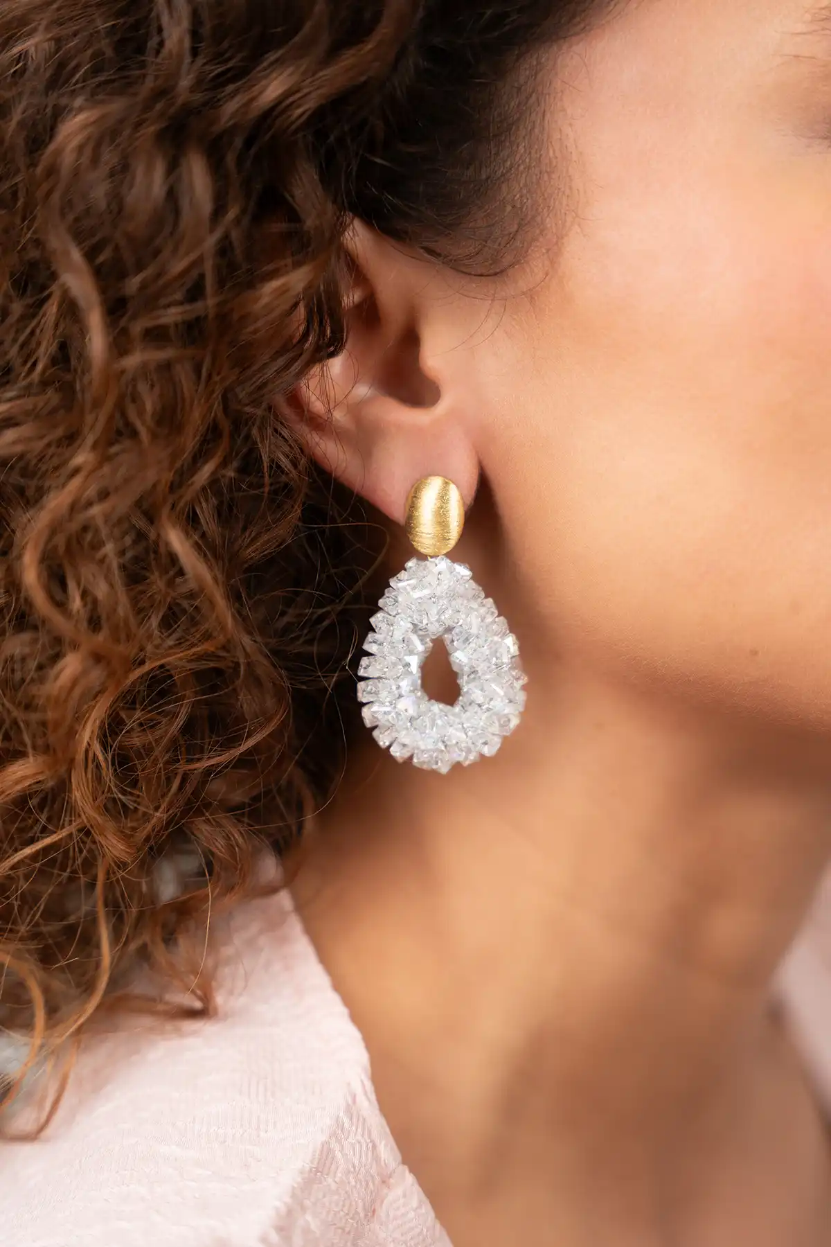 Crystal Silver Oorbellen Marieke Drop S Rawlott-theme.productDescriptionPage.SEO.byTheBrand