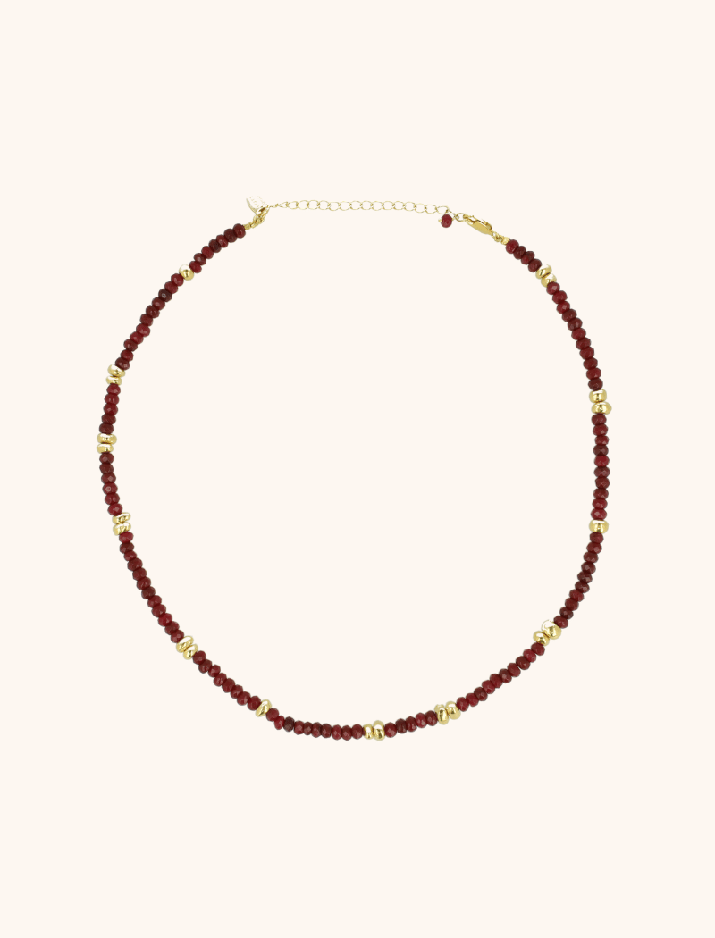 Necklace Symbol Vintage Ruby