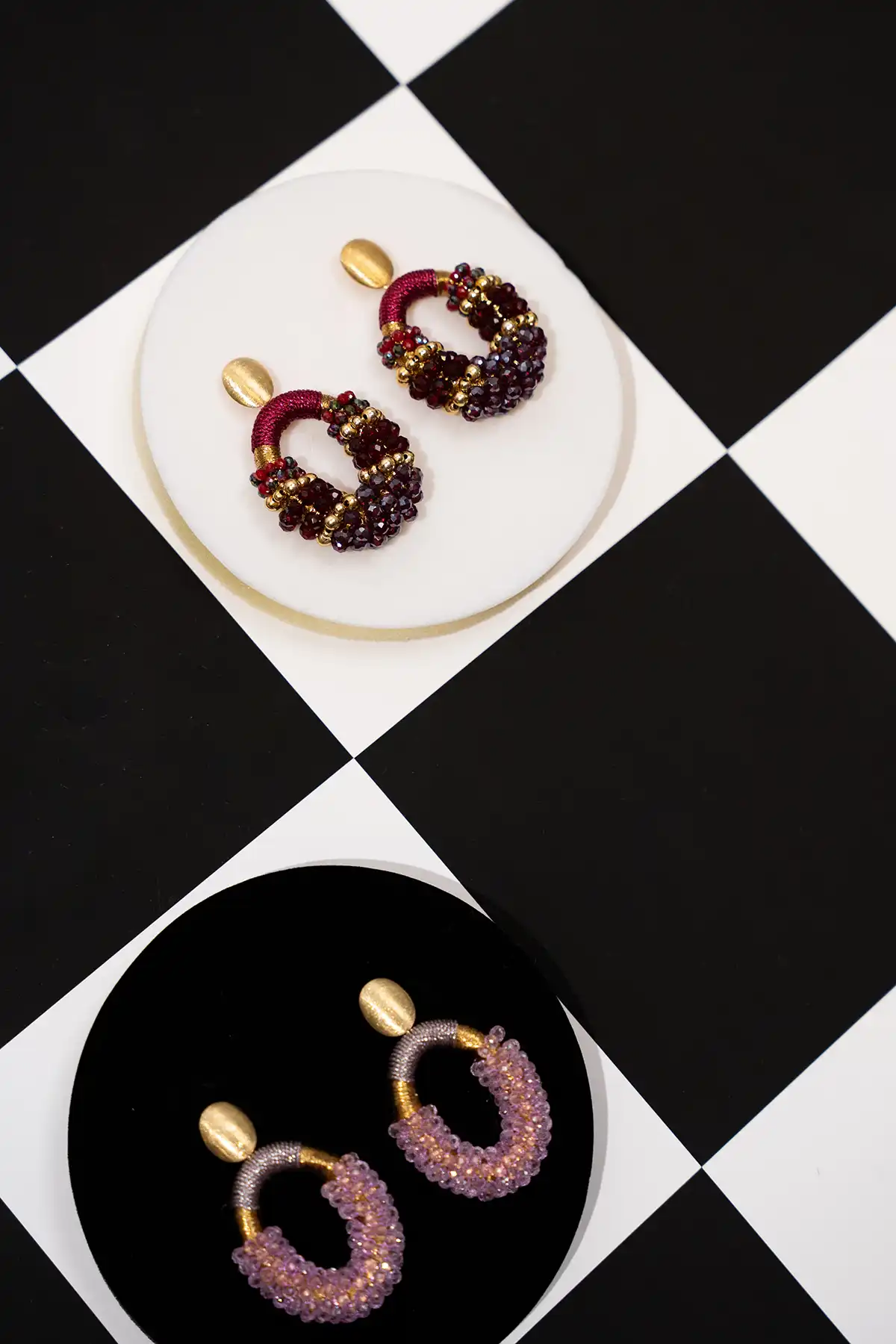 Fliederfarbene Ohrringe Yara Oval Mlott-theme.productDescriptionPage.SEO.byTheBrand