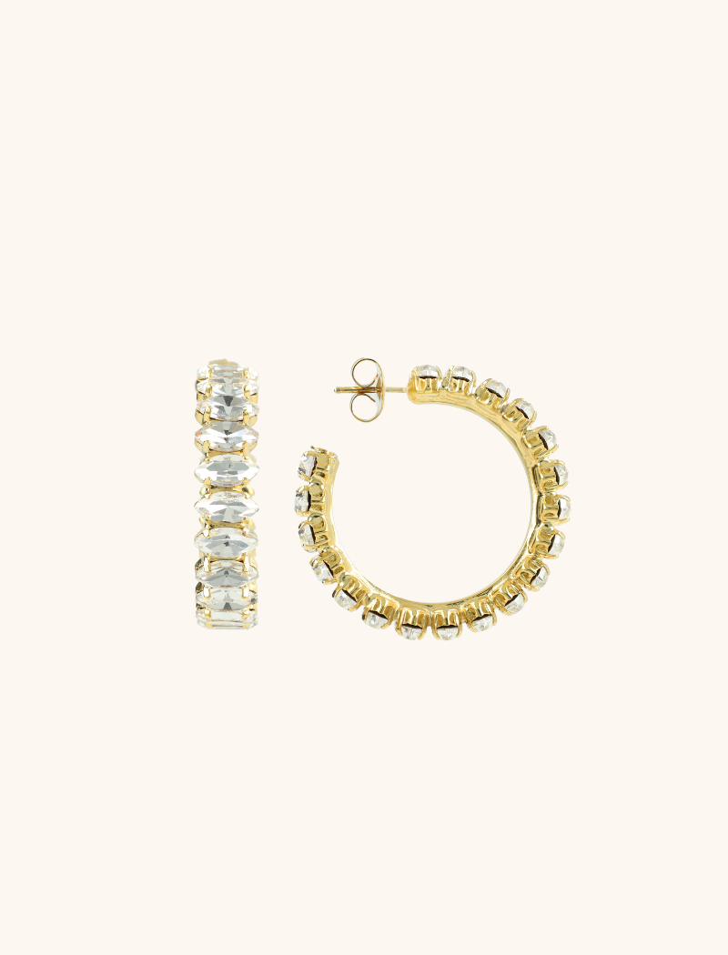 Crystal Oorbellen Hope Marquis Creool Slott-theme.productDescriptionPage.SEO.byTheBrand
