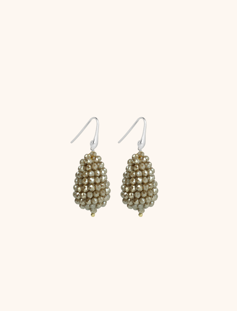 Metallic Taupe Oorbellen Amy Cone XSlott-theme.productDescriptionPage.SEO.byTheBrand