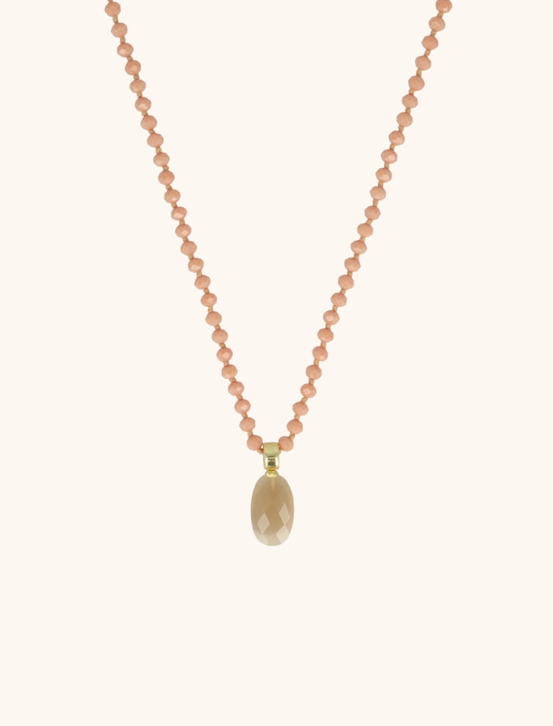 Coral Ketting Jonne Glassbeads with Stonelott-theme.productDescriptionPage.SEO.byTheBrand