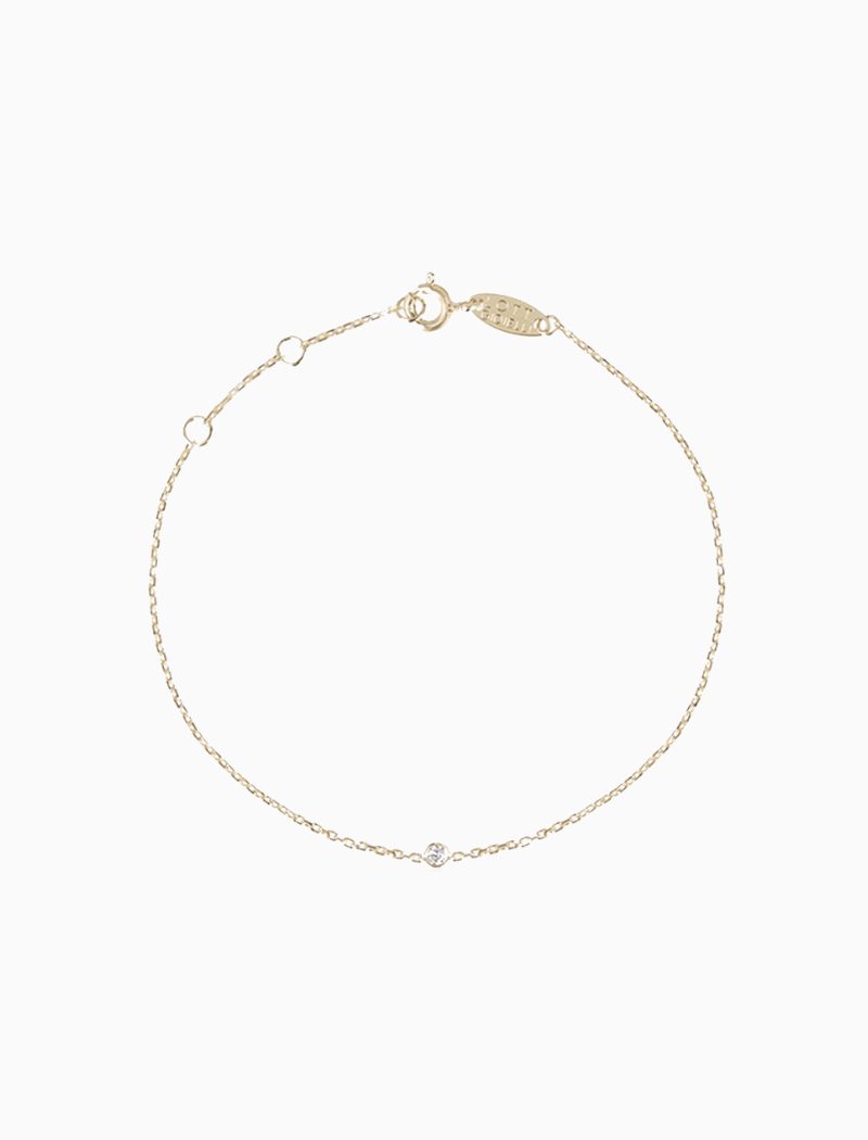 Symbol one diamond bracelet